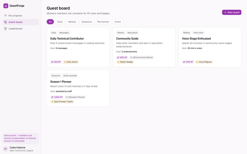 Quest designer
